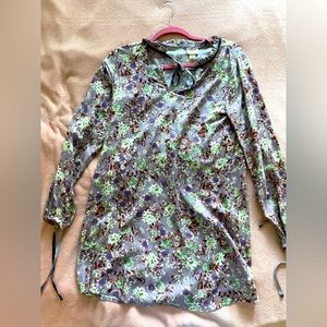 Dress with floral print